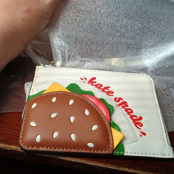 kate spade Handbags - Kate Spade Snack Bar Burger Cardholder